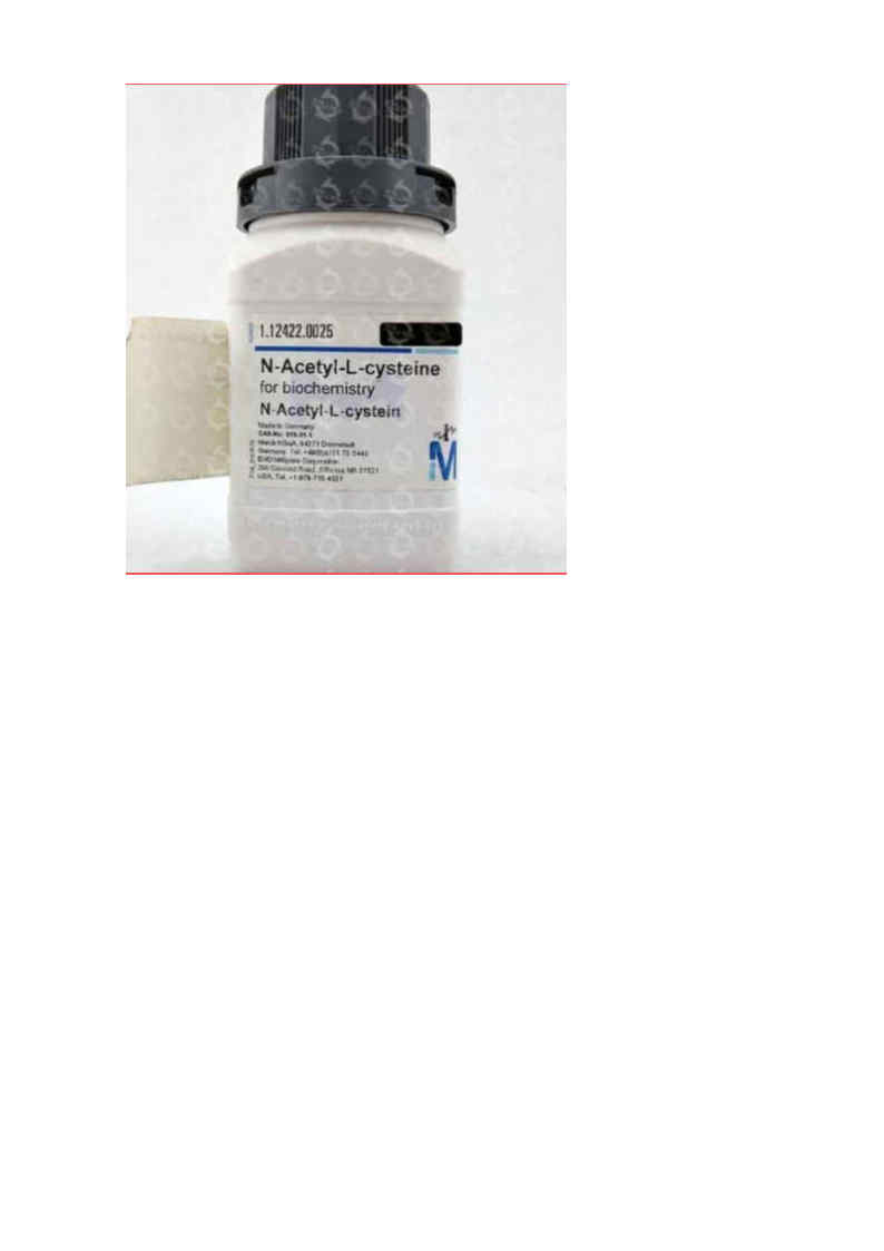 N-АЦЕТИЛ-L-ЦИСТЕЇН ДЛЯ БІОХІМІЇ, 25Г